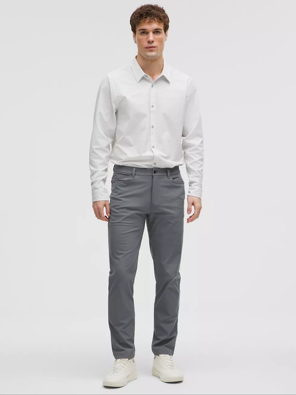Lululemon Gray ABC Pant Classic Fit Warpstreme Size 32